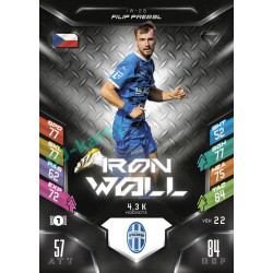 2025/26 Sportzoo Chance Liga DUEL #IW-28 FILIP PREBSL Iron Wall