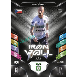 2025/26 Sportzoo Chance Liga DUEL #IW-24 JIŘÍ FLEIŠMAN Iron Wall