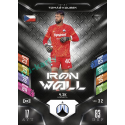 2025/26 Sportzoo Chance Liga DUEL #IW-21 TOMÁŠ KOUBEK Iron Wall