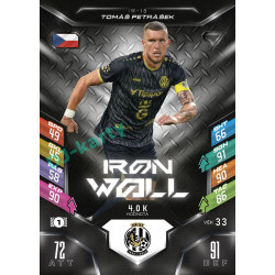 2025/26 Sportzoo Chance Liga DUEL #IW-18 TOMÁŠ PETRÁŠEK Iron Wall