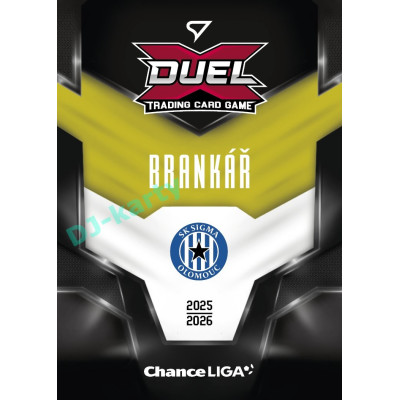 2025/26 Sportzoo Chance Liga DUEL #IW-15 JAN KOUTNÝ Iron Wall