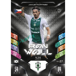 2025/26 Sportzoo Chance Liga DUEL #IW-14 JAKUB MARTINEC Iron Wall