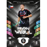 2025/26 Sportzoo Chance Liga DUEL #IW-11 PAVEL KADEŘÁBEK Iron Wall