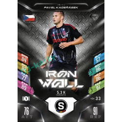 2025/26 Sportzoo Chance Liga DUEL #IW-11 PAVEL KADEŘÁBEK Iron Wall