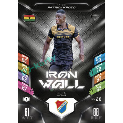 2025/26 Sportzoo Chance Liga DUEL #IW-09 PATRICK KPOZO Iron Wall