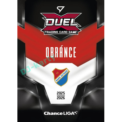 2025/26 Sportzoo Chance Liga DUEL #IW-08 MATĚJ CHALUŠ Iron Wall