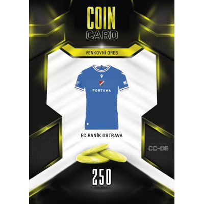 2025/26 Sportzoo Chance Liga DUEL #CC-08 VENKOVNÍ DRES Coin Cards
