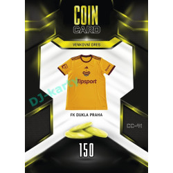 2025/26 Sportzoo Chance Liga DUEL #CC-41 VENKOVNÍ DRES Coin Cards