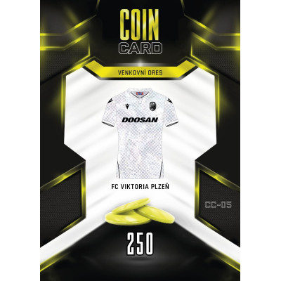 2025/26 Sportzoo Chance Liga DUEL #CC-05 VENKOVNÍ DRES Coin Cards