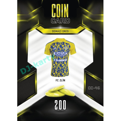 2025/26 Sportzoo Chance Liga DUEL #CC-46 DOMÁCÍ DRES Coin Cards