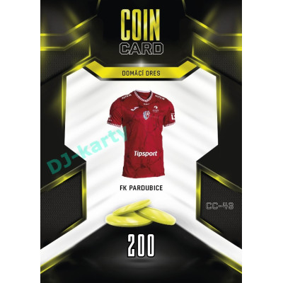 2025/26 Sportzoo Chance Liga DUEL #CC-43 DOMÁCÍ DRES Coin Cards