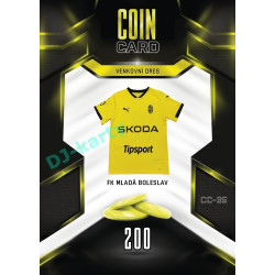 2025/26 Sportzoo Chance Liga DUEL #CC-35 VENKOVNÍ DRES Coin Cards