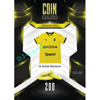 2025/26 Sportzoo Chance Liga DUEL #CC-35 VENKOVNÍ DRES Coin Cards