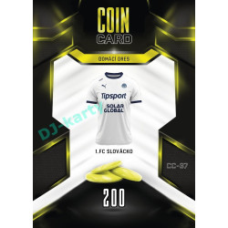 2025/26 Sportzoo Chance Liga DUEL #CC-37 DOMÁCÍ DRES Coin Cards