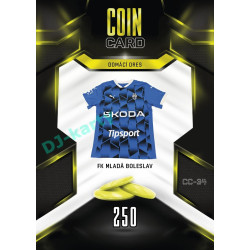 2025/26 Sportzoo Chance Liga DUEL #CC-34 DOMÁCÍ DRES Coin Cards
