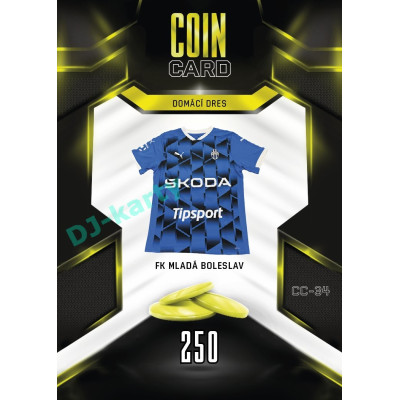 2025/26 Sportzoo Chance Liga DUEL #CC-34 DOMÁCÍ DRES Coin Cards