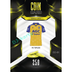 2025/26 Sportzoo Chance Liga DUEL #CC-31 DOMÁCÍ DRES Coin Cards