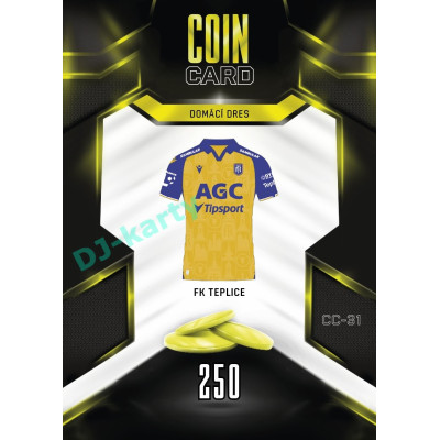 2025/26 Sportzoo Chance Liga DUEL #CC-31 DOMÁCÍ DRES Coin Cards