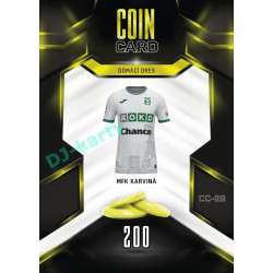 2025/26 Sportzoo Chance Liga DUEL #CC-28 DOMÁCÍ DRES Coin Cards