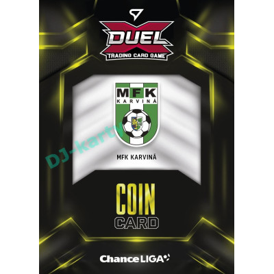 2025/26 Sportzoo Chance Liga DUEL #CC-28 DOMÁCÍ DRES Coin Cards