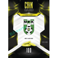 2025/26 Sportzoo Chance Liga DUEL #CC-30 LOGO KLUBU Coin Cards