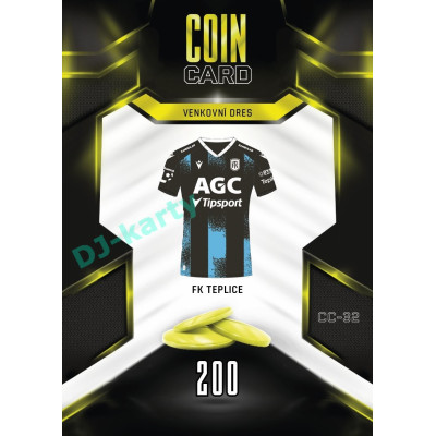 2025/26 Sportzoo Chance Liga DUEL #CC-32 VENKOVNÍ DRES Coin Cards