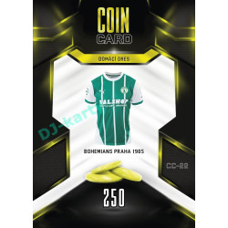 2025/26 Sportzoo Chance Liga DUEL #CC-22 DOMÁCÍ DRES Coin Cards