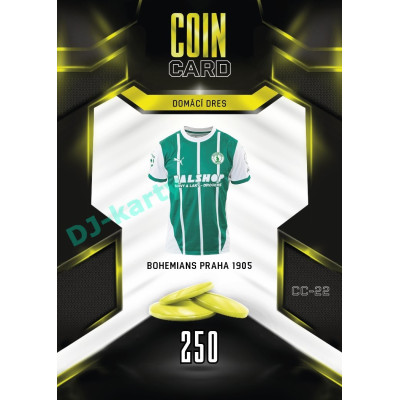 2025/26 Sportzoo Chance Liga DUEL #CC-22 DOMÁCÍ DRES Coin Cards