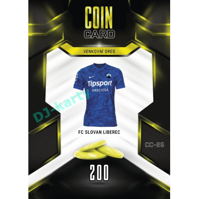 2025/26 Sportzoo Chance Liga DUEL #CC-26 VENKOVNÍ DRES Coin Cards
