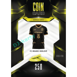 2025/26 Sportzoo Chance Liga DUEL #CC-19 DOMÁCÍ DRES Coin Cards