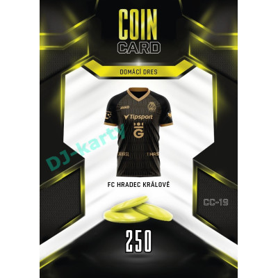 2025/26 Sportzoo Chance Liga DUEL #CC-19 DOMÁCÍ DRES Coin Cards