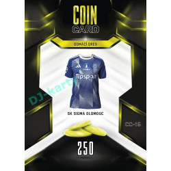 2025/26 Sportzoo Chance Liga DUEL #CC-16 DOMÁCÍ DRES Coin Cards