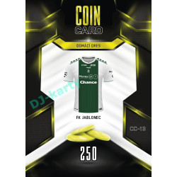 2025/26 Sportzoo Chance Liga DUEL #CC-13 DOMÁCÍ DRES Coin Cards