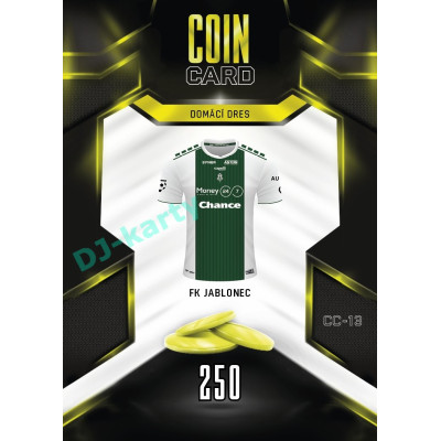 2025/26 Sportzoo Chance Liga DUEL #CC-13 DOMÁCÍ DRES Coin Cards