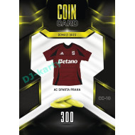 2025/26 Sportzoo Chance Liga DUEL #CC-10 DOMÁCÍ DRES Coin Cards