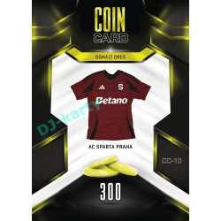 2025/26 Sportzoo Chance Liga DUEL #CC-10 DOMÁCÍ DRES Coin Cards