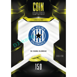2025/26 Sportzoo Chance Liga DUEL #CC-18 LOGO KLUBU Coin Cards