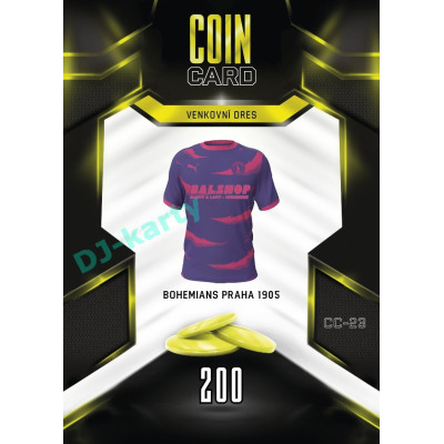 2025/26 Sportzoo Chance Liga DUEL #CC-23 VENKOVNÍ DRES Coin Cards