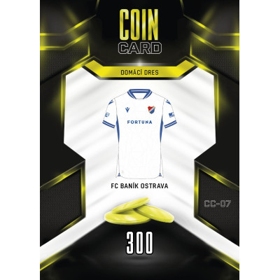 2025/26 Sportzoo Chance Liga DUEL #CC-07 DOMÁCÍ DRES Coin Cards