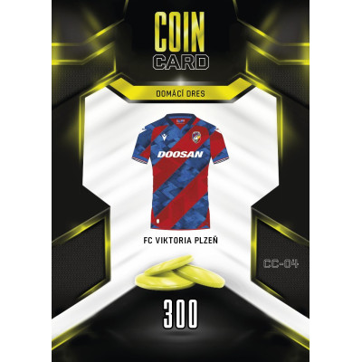 2025/26 Sportzoo Chance Liga DUEL #CC-04 DOMÁCÍ DRES Coin Cards