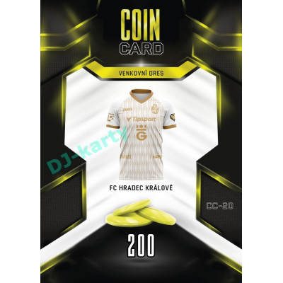 2025/26 Sportzoo Chance Liga DUEL #CC-20 VENKOVNÍ DRES Coin Cards