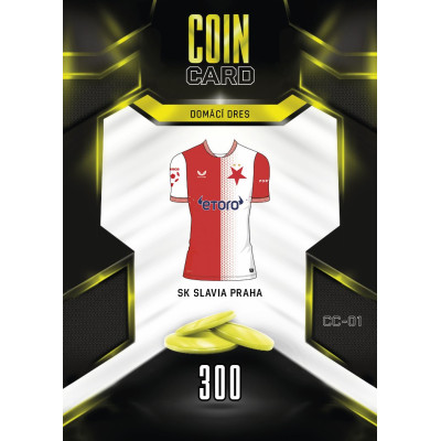 2025/26 Sportzoo Chance Liga DUEL #CC-01 DOMÁCÍ DRES Coin Cards