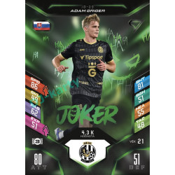 2025/26 Sportzoo Chance Liga DUEL #JO-09 ADAM GRIGER Joker