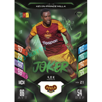2025/26 Sportzoo Chance Liga DUEL #JO-16 KEVIN-PRINCE MILLA Joker
