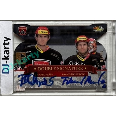 2020/21 OFS 1. série Karel Plášil / František Ptáček #DS09 Buyback Signature 13/14 limit 15/20