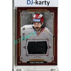 2021 OFS Kingdom of Lions Radek Smoleňák #S14 06/10 Piece of Stick RED