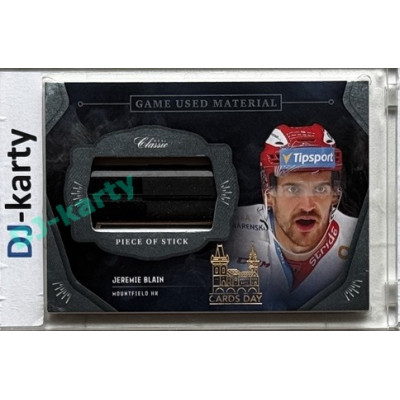 2020/21 OFS 2. série Jeremie Blain #RPS-JBL xx/12 Game Used Material CARDS DAY