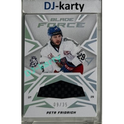 2025 Sportzoo Hokejové ČESKO #BF-PF Petr Fridrich Blade Force 09/35