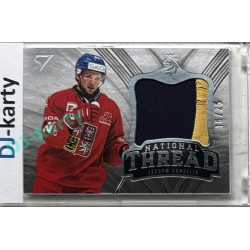 2025 Sportzoo Hokejové ČESKO #NT-JK Jáchym Kondelík National Thread Patch 16/25
