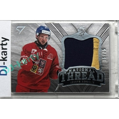 2025 Sportzoo Hokejové ČESKO #NT-JK Jáchym Kondelík National Thread Patch 16/25